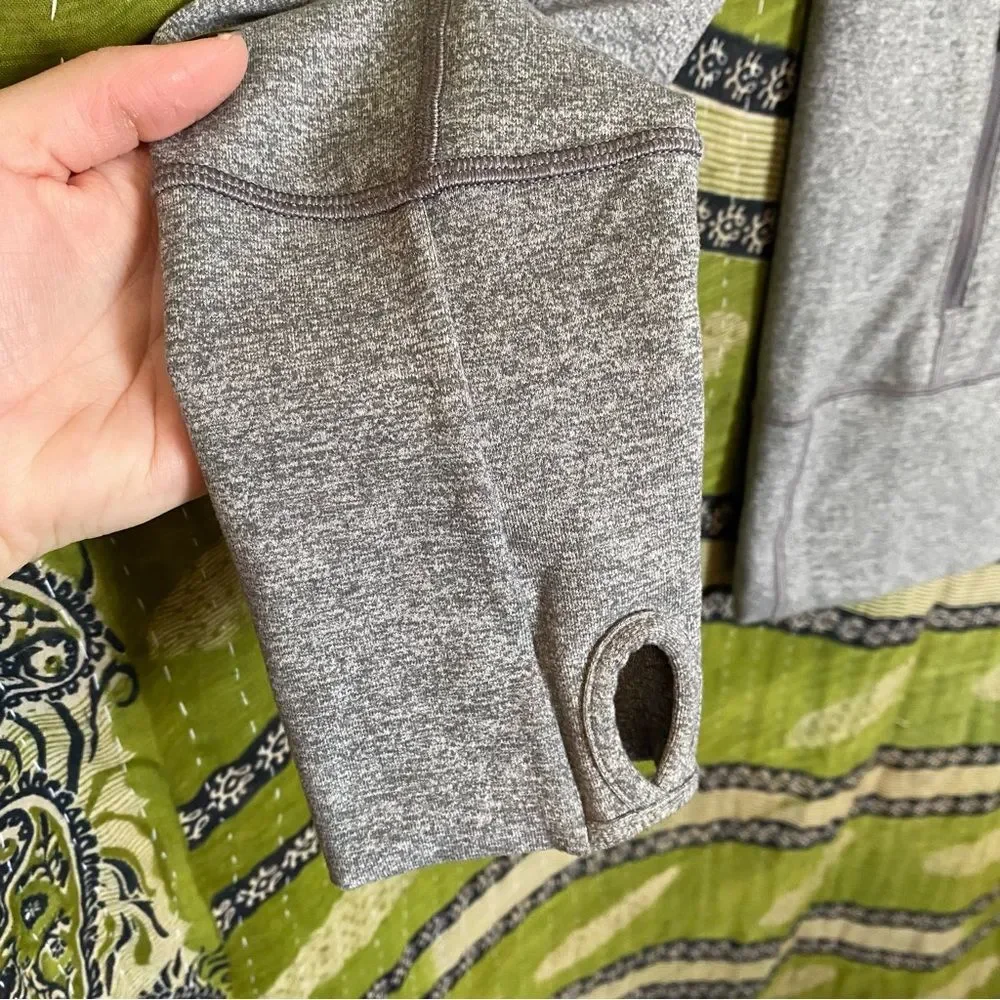 NWOT Lululemon Heathered Slate In Stride Workout Ready Jacket Size 8